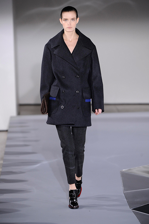 【希少】JIL SANDER ジルサンダーウール切り替えベスト2013AW本人期
