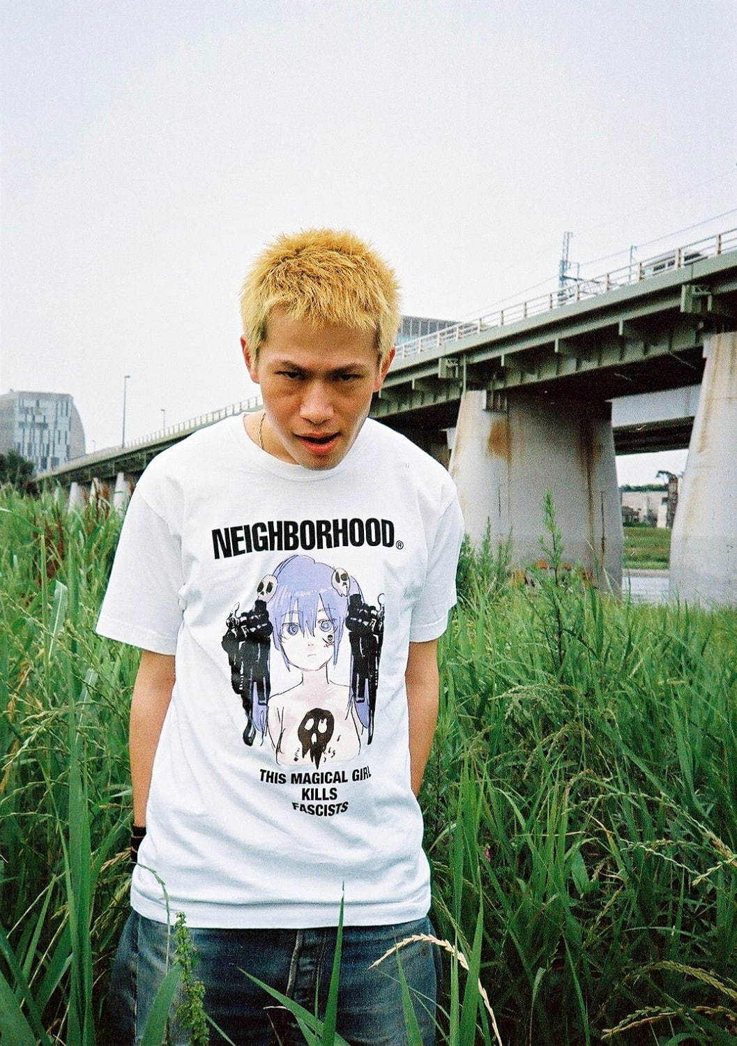 neighborhood jun inagawa tシャツ  黒