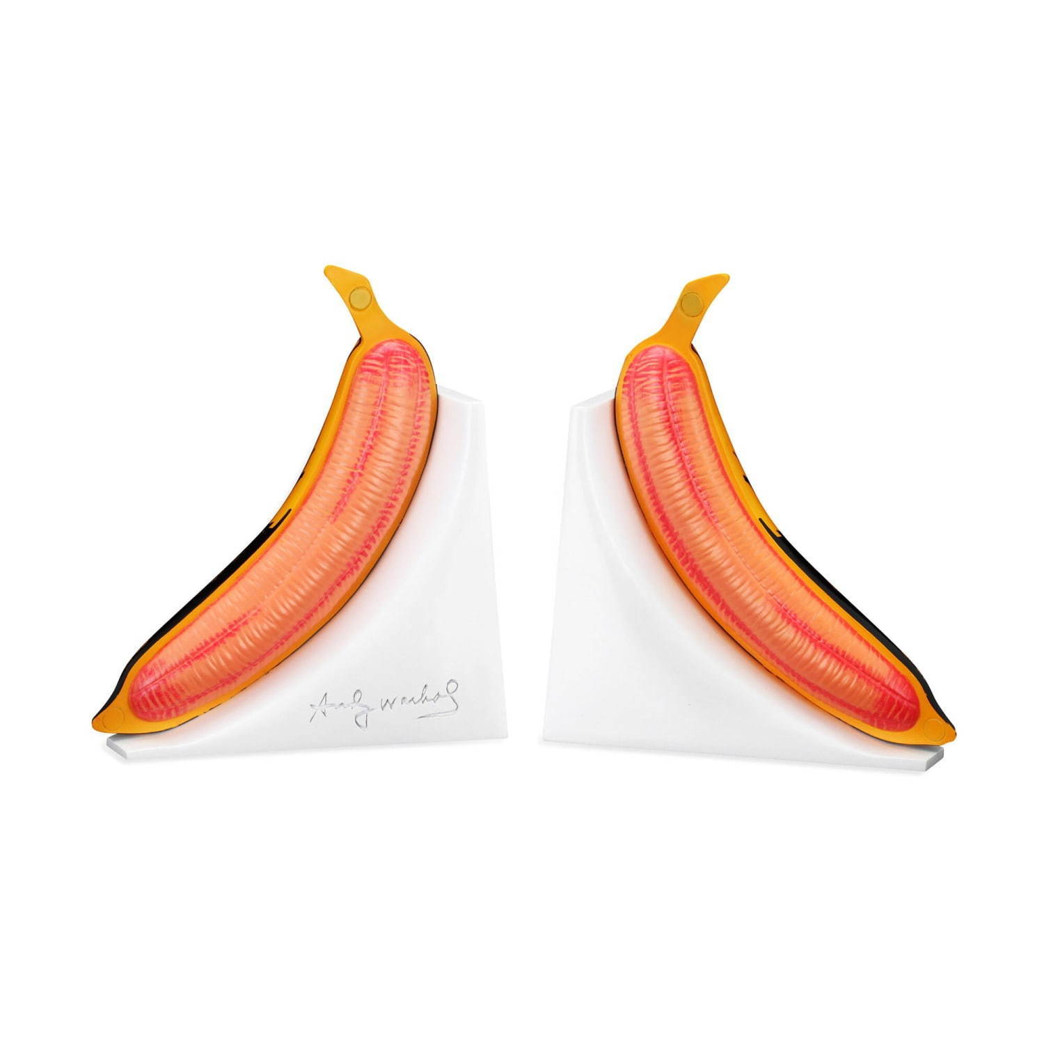 “バナナの皮がむける”アンディ・ウォーホルのブックエンド、MoMAデザインストアから｜写真2