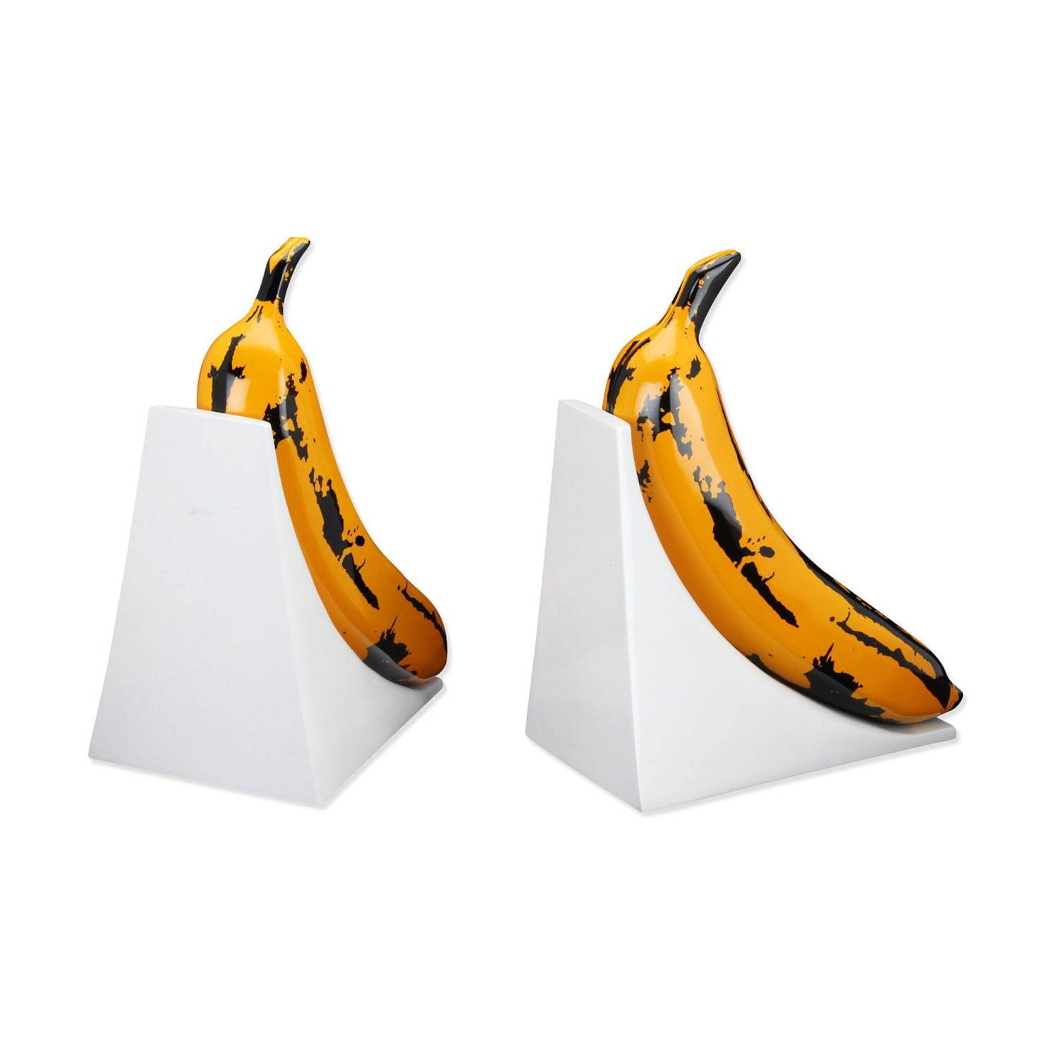 “バナナの皮がむける”アンディ・ウォーホルのブックエンド、MoMAデザインストアから｜写真1