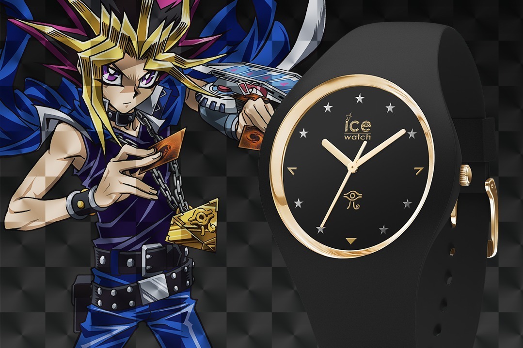 遊☆戯☆王デュエルモンスターズ×ICE-WATCH 海馬 遊戯 腕時計-