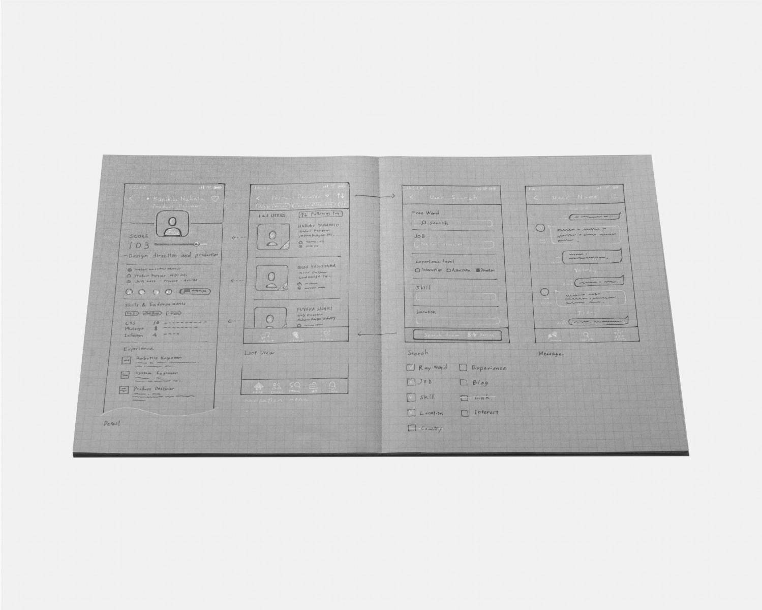 コクヨの新作「白と黒で書くノート」視覚が持つ性質に着目、白と黒の使い分けでシンプルかつ鮮明な内容に｜写真3