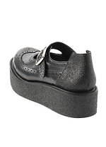 リミ フゥの新作ウィメンズシューズ、華やかなラメ×厚底ソールのレザーウィングチップシューズ｜写真10