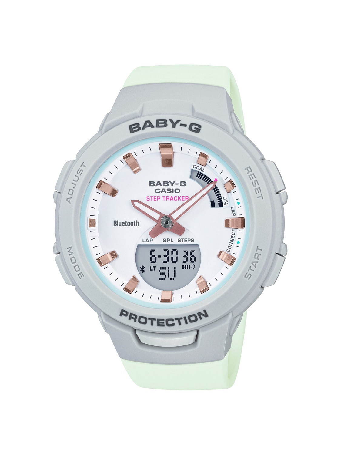 BABY-G“スポーツシーン”に特化した新作腕時計、スマホ連携で歩数計測や消費カロリー管理｜写真5