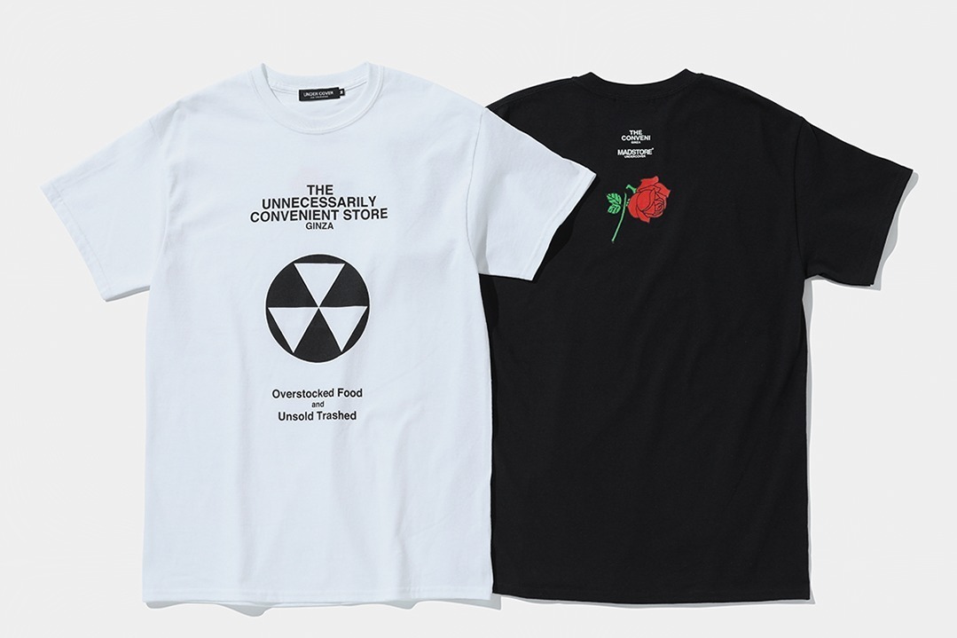 ザ コンビニ×マッドストア アンダーカバーのユニセックスコラボTシャツ ...