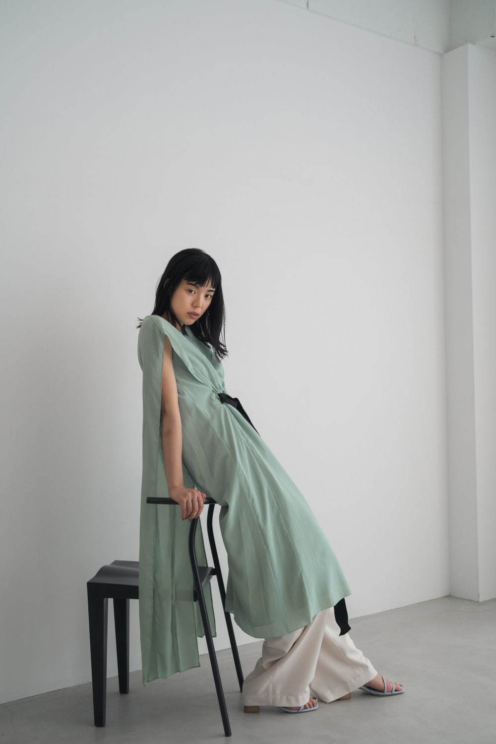 ステアの“ミントグリーン”ドレス＆繊細レース付きキャミワンピ、タトラス コンセプトストア限定で - ファッションプレス