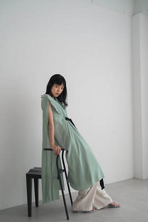 ステアの ミントグリーン ドレス 繊細レース付きキャミワンピ タトラス コンセプトストア限定で ファッションプレス
