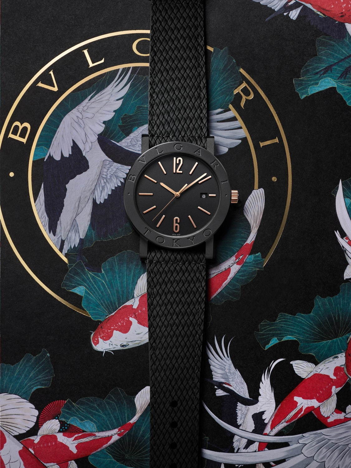 ブルガリのメンズ腕時計「ブルガリ・ブルガリ」に“東京＆ローマ
