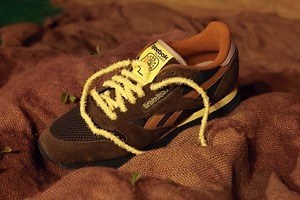 リーボック クラシック×ブレインデッドの新作スニーカー、メッシュ＆スエードの異素材アッパー