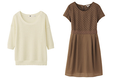 桐谷美玲と鈴木えみが着こなす、ユニクロ×「non-no」「MORE」コラボアイテム発売