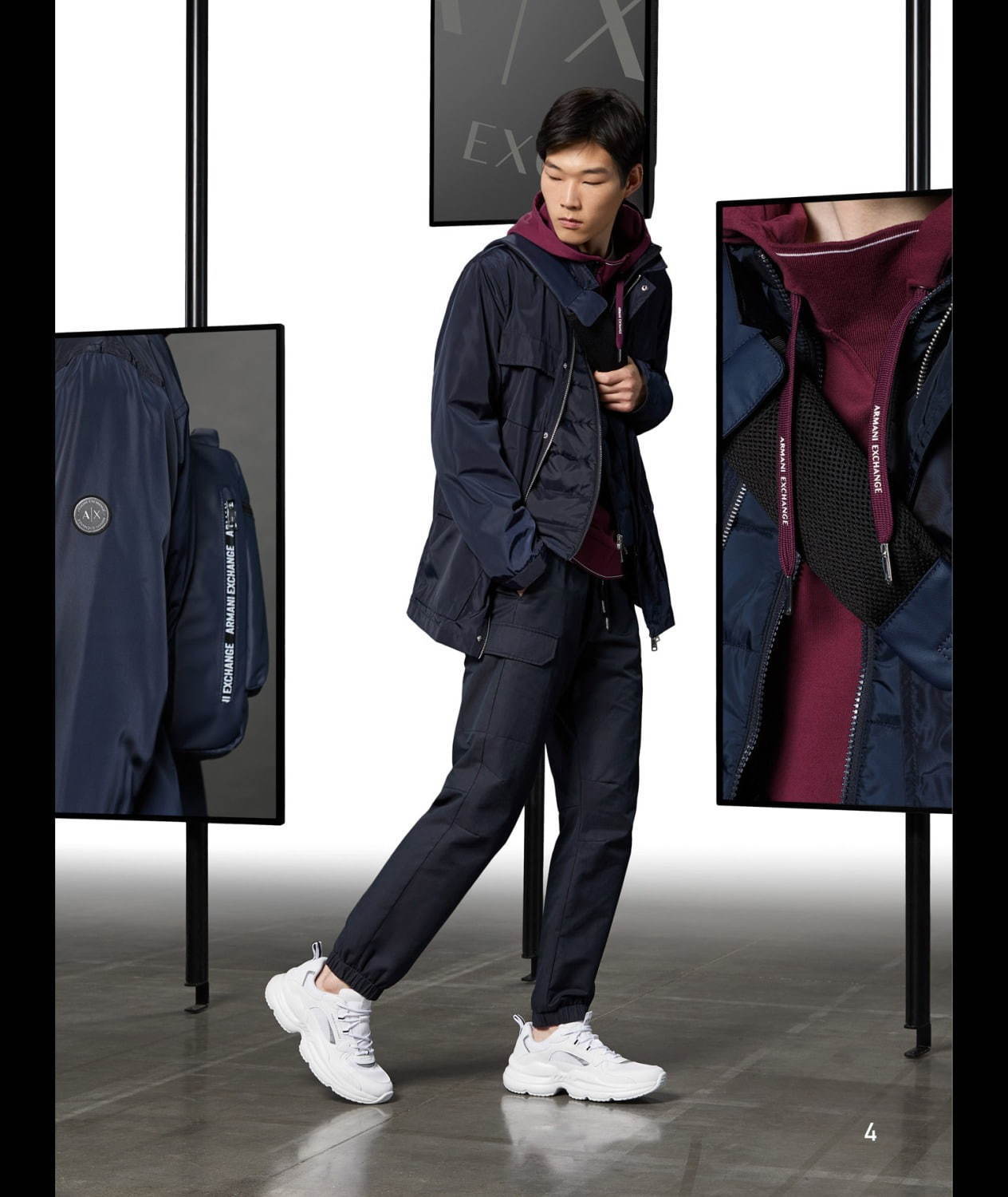 A|X アルマーニ エクスチェンジ 2020-21年秋冬｜ フーディー