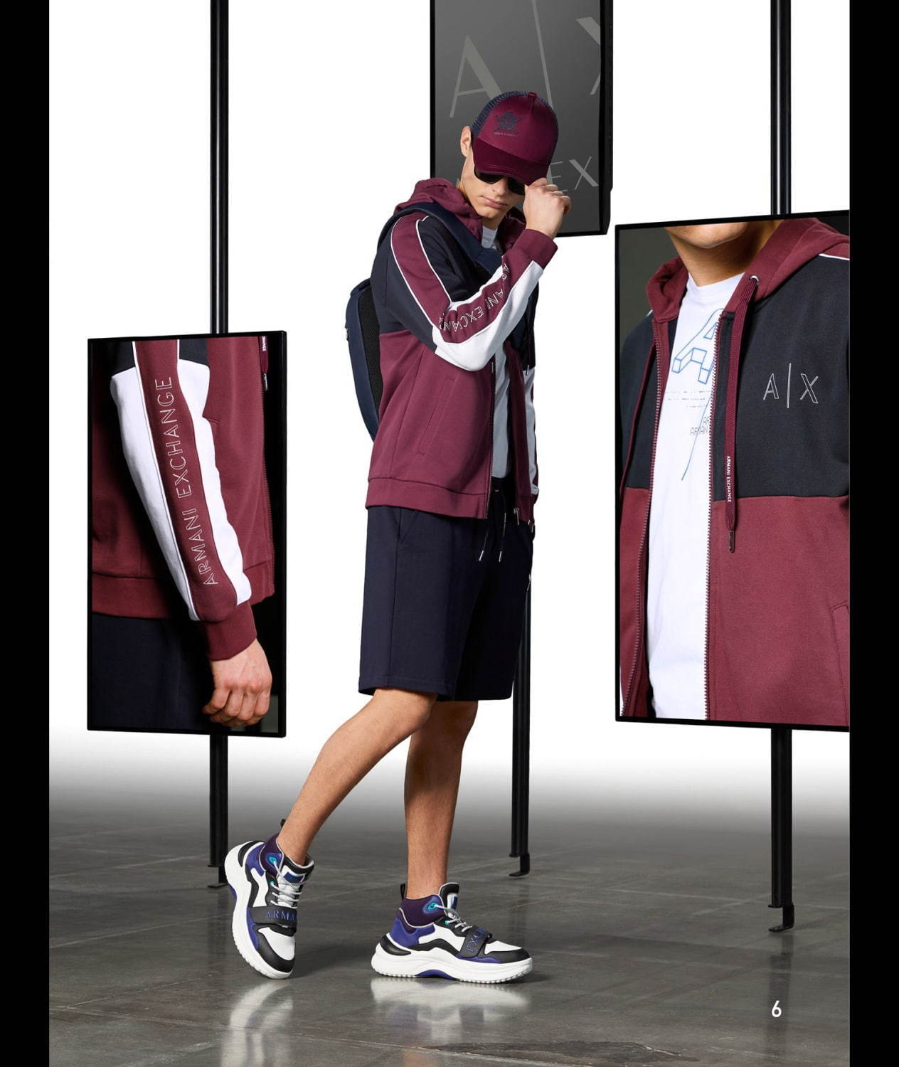 A|X アルマーニ エクスチェンジ 2020-21年秋冬｜ フーディー