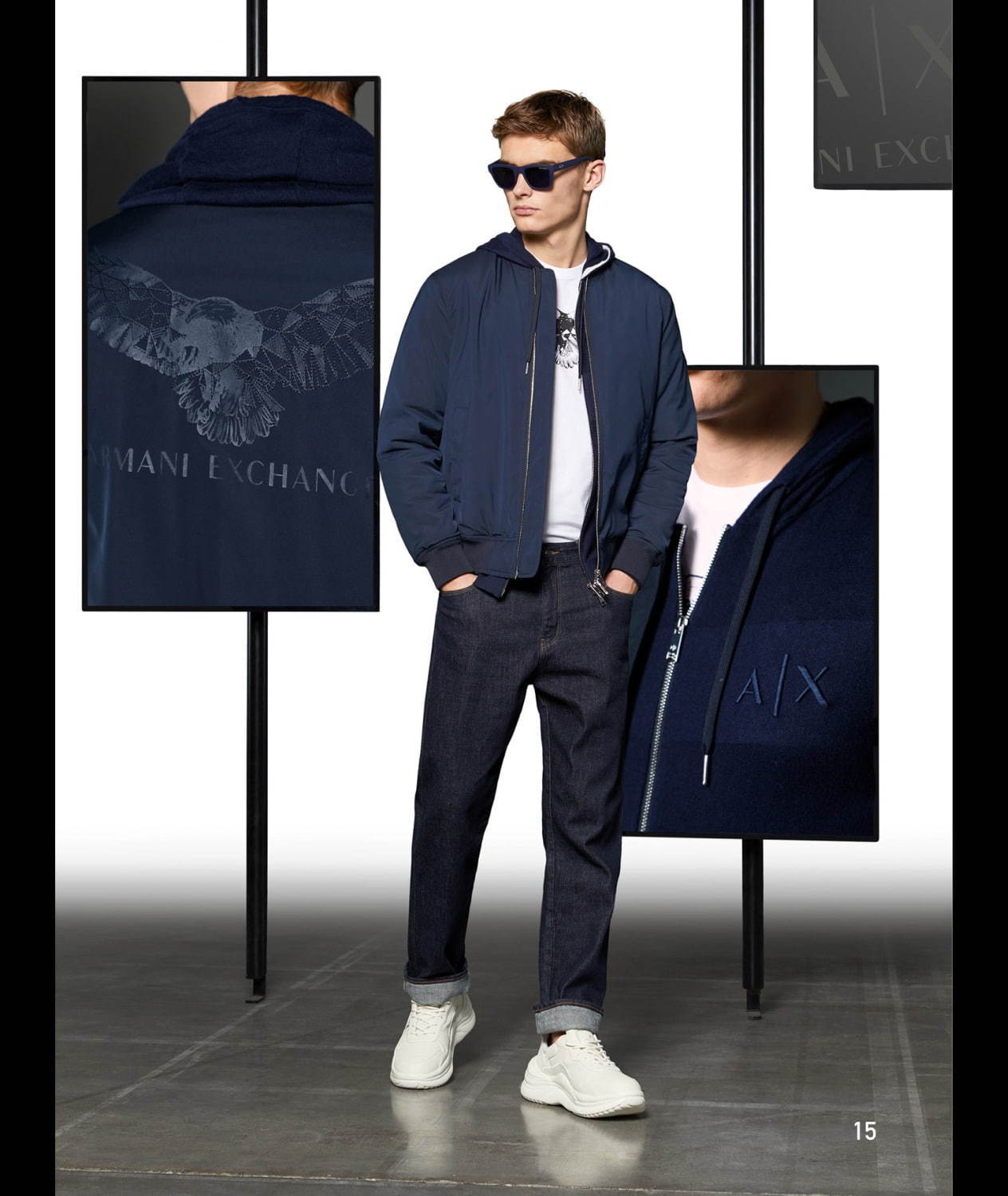 A|X アルマーニ エクスチェンジ 2020-21年秋冬｜ ボンバージャケット