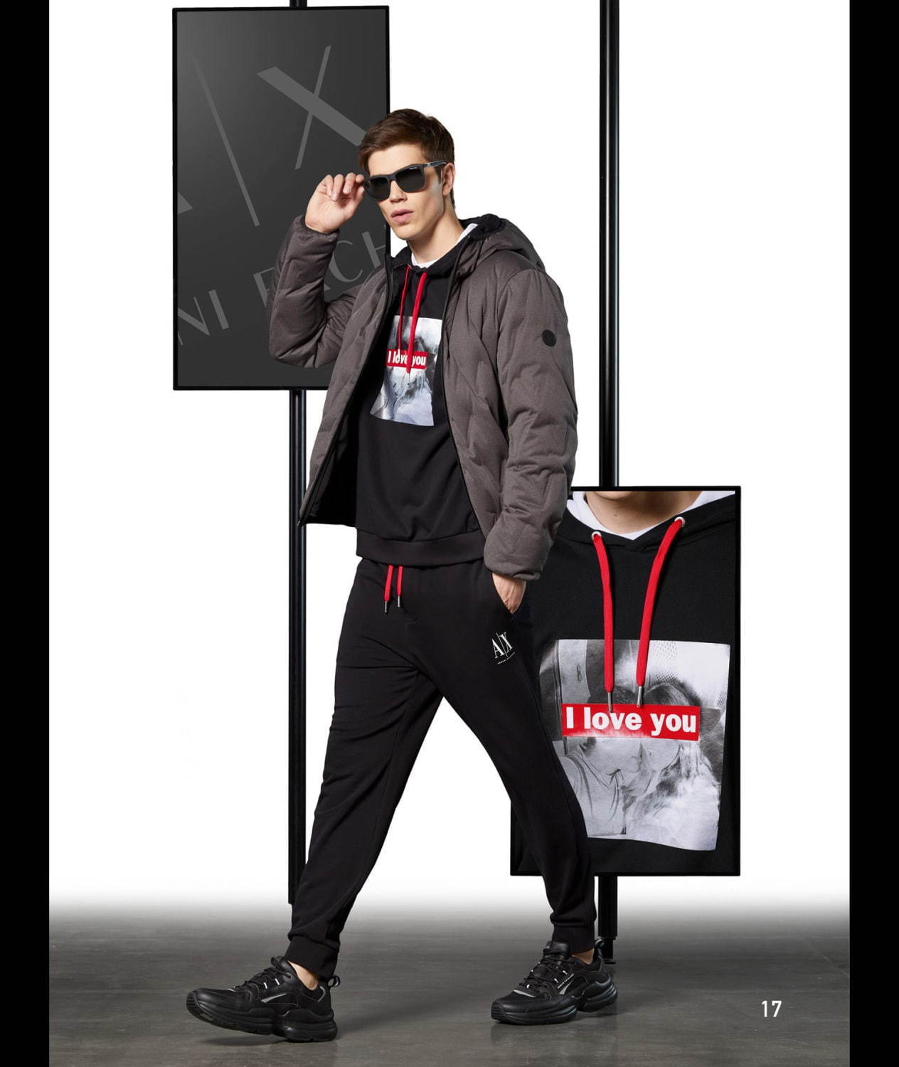 A|X アルマーニ エクスチェンジ 2020-21年秋冬｜ フーディー