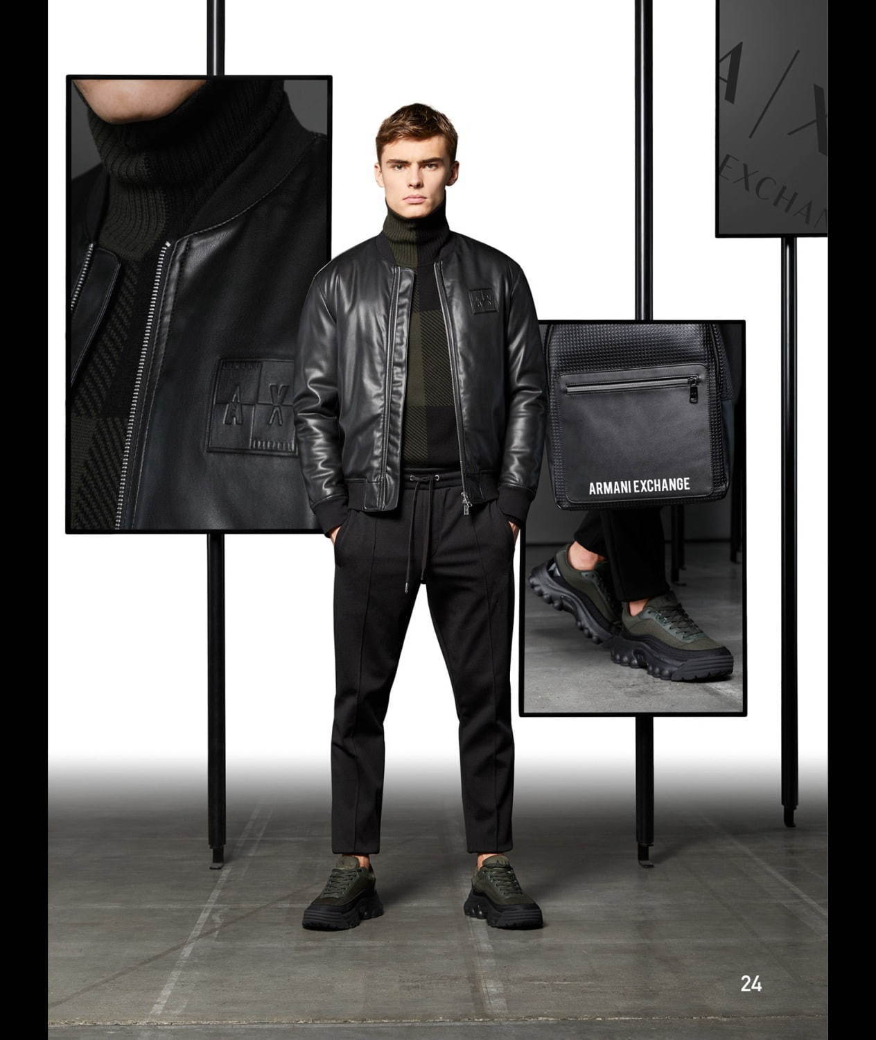 A|X アルマーニ エクスチェンジ 2020-21年秋冬｜ ボンバージャケット