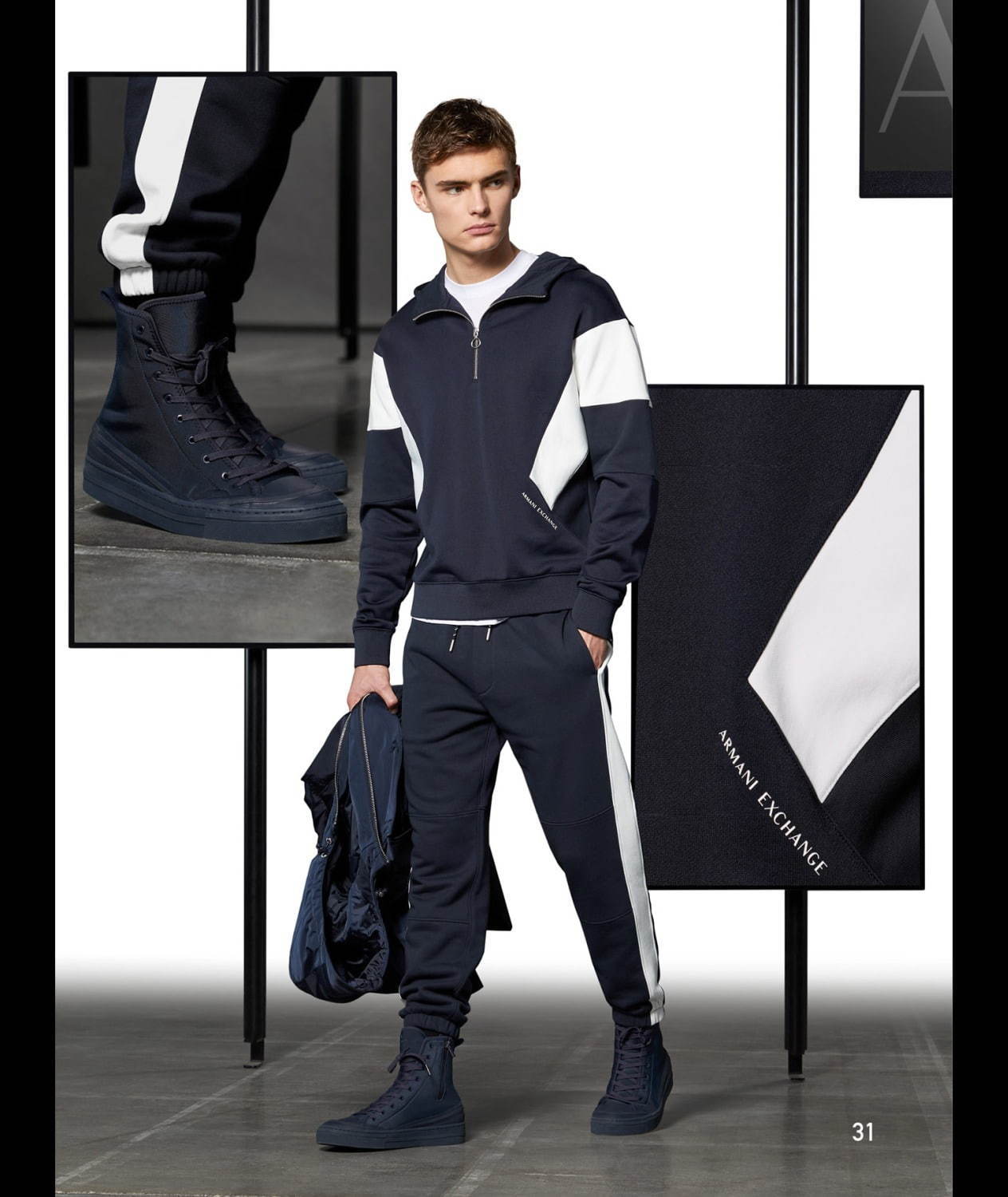 A|X アルマーニ エクスチェンジ 2020-21年秋冬｜ フーディー