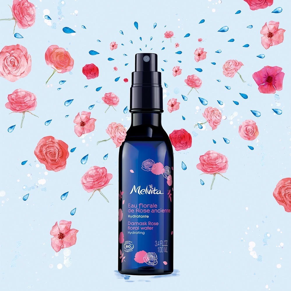 メルヴィータ“太陽の香り”のマルチオイルやローズの香りのミスト化粧水｜写真1