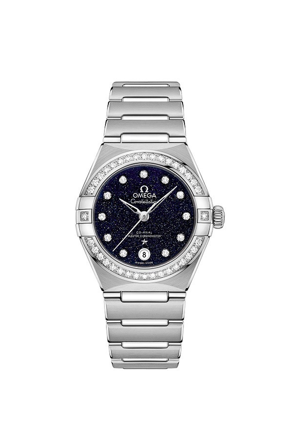 オメガ“星空”着想のレディース腕時計、ダイヤモンド煌めく「コンステレーション」新作 - ファッションプレス