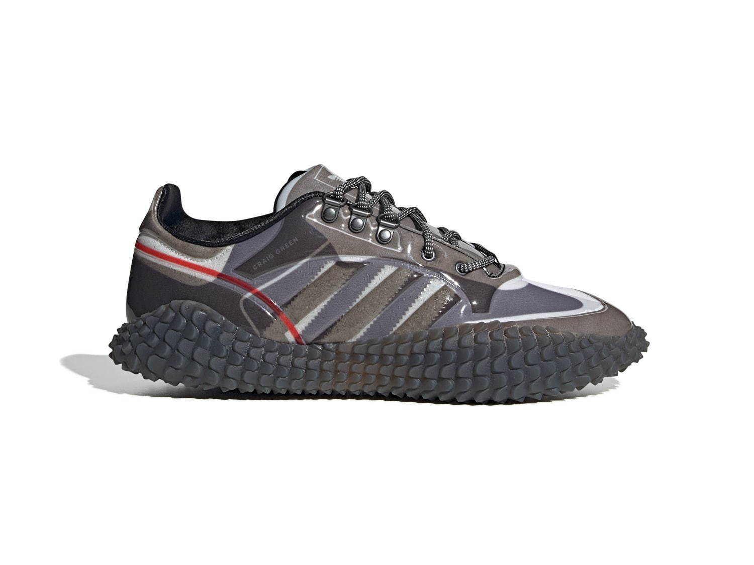 【関税込み】Craig Green ブラック レースアップ フーディ adidas（アディダス）の「adidas × Craig Green / CRAIG GREEN