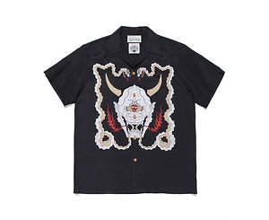 ワコマリア×ウルフズヘッドのハワイアンシャツ、般若＆雷電のグラフィックをプリント｜写真6