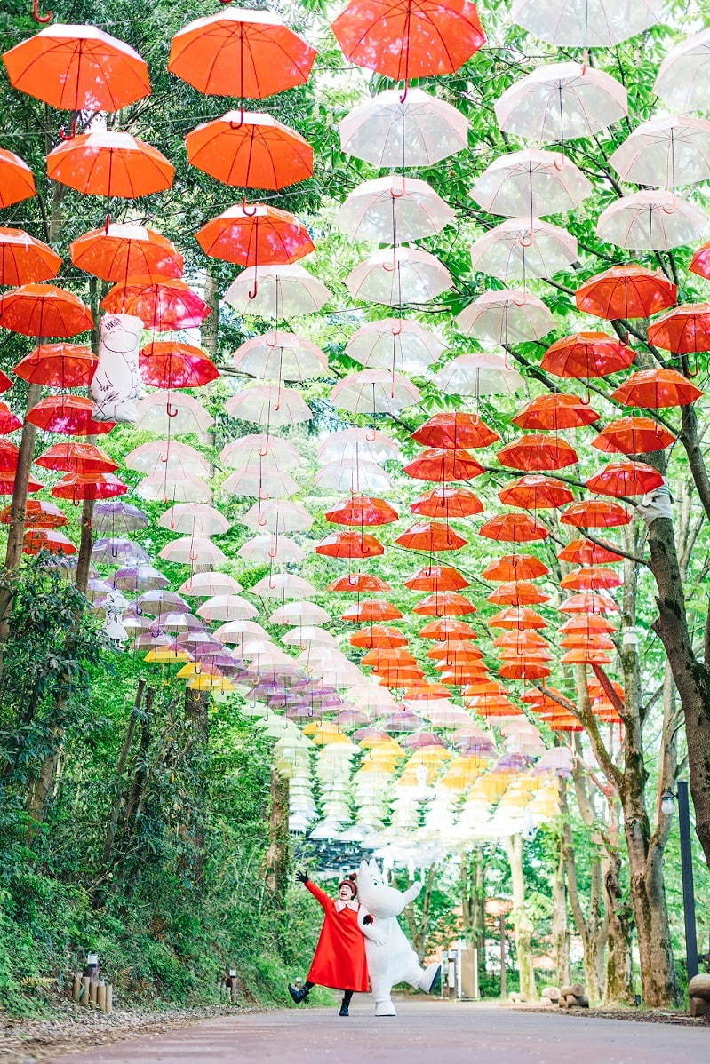 ムーミンバレーパーク＆メッツァビレッジ、約2,000本のカラフルな傘の世界広がる限定イベント｜写真9