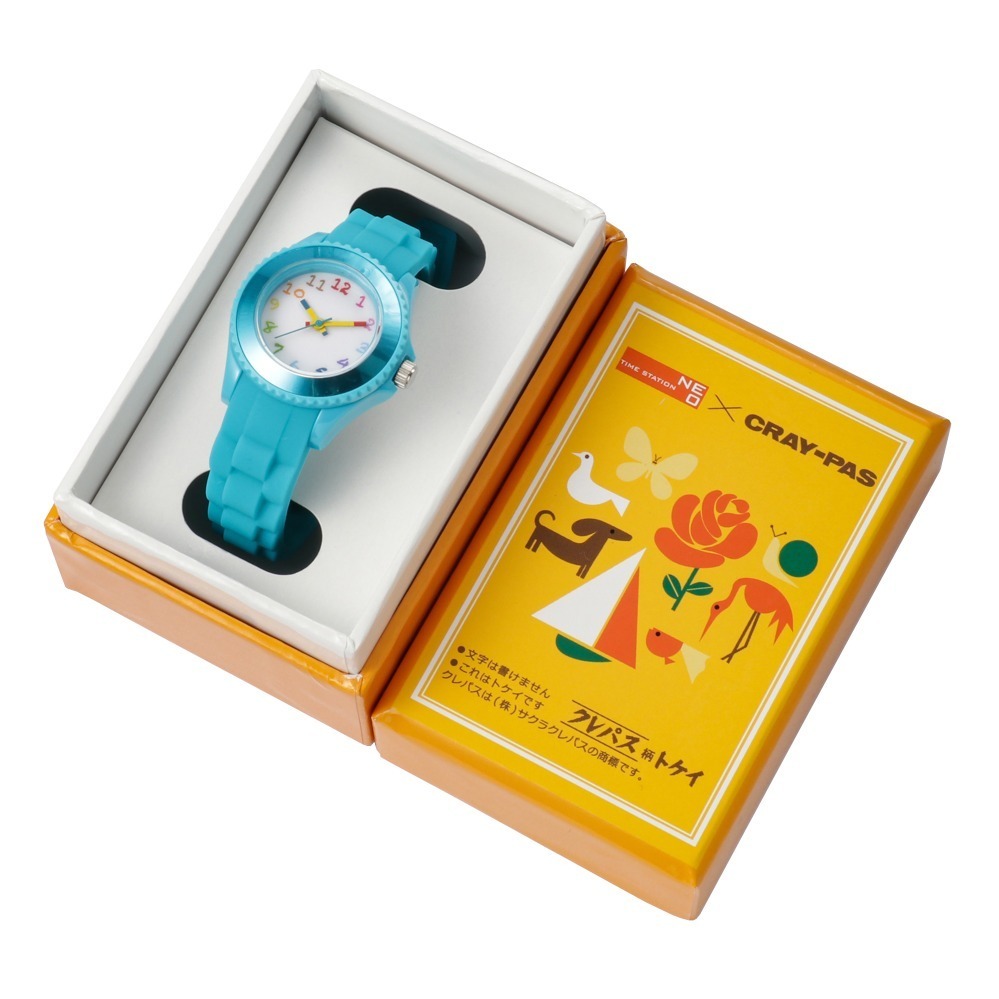 「サクラクレパス」腕時計からビビッドカラーの新作7色、クレパス型針＆カラフルインデックス｜写真2