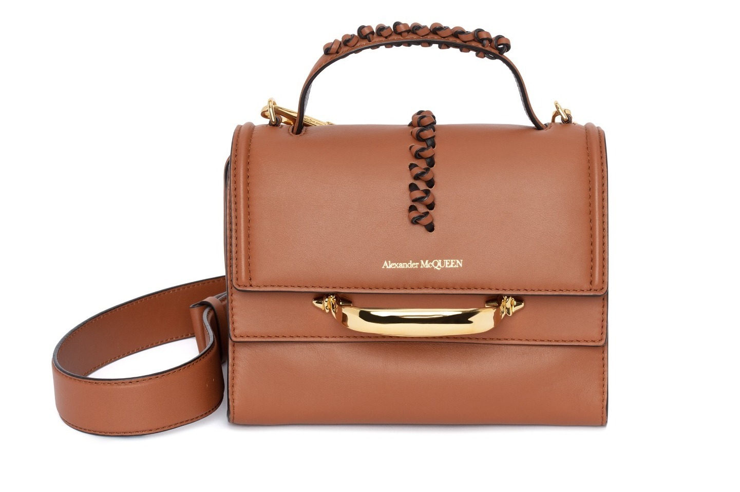 アレキサンダー・マックイーン、スタッズ輝く新作「ストーリー」バッグ＆メタルバー付きブーツも