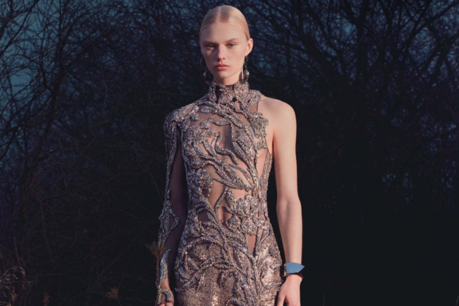 アレキサンダー・マックイーン 2020年プレフォール、英国アール・ヌーヴォーが導く美しき世界