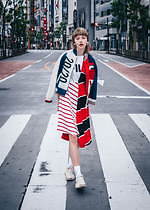 フィラ×メゾン ミハラヤスヒロ - パッチワークTシャツやワンピース、凹凸ソールスニーカーなど｜写真2