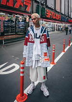 フィラ×メゾン ミハラヤスヒロ - パッチワークTシャツやワンピース、凹凸ソールスニーカーなど｜写真27