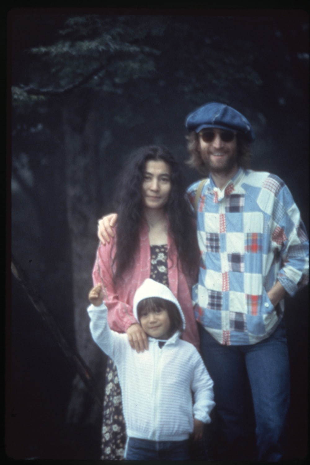 ジョン、ヨーコ、ショーン 1979年 軽井沢にて