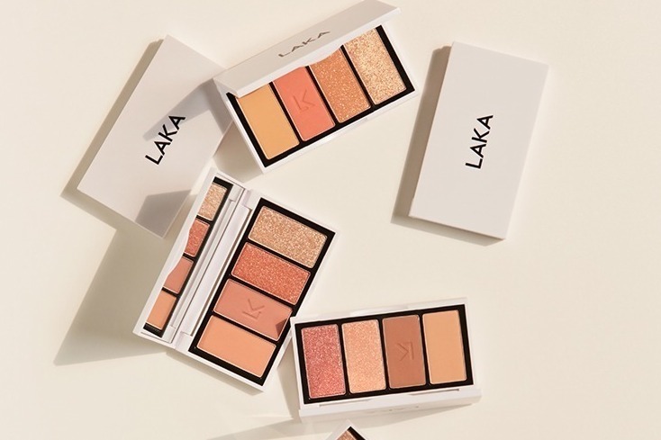 アイシャドー｜ジェンダーレスメイクの「ラカ(LAKA)」ニュアンスカラーの新色アイパレット＆チーク