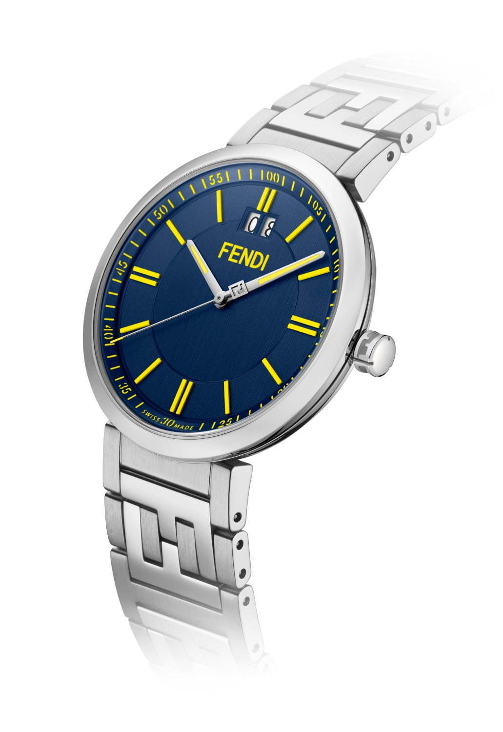 フェンディの新作メンズ腕時計「フォーエバー フェンディ」“FF”ロゴを