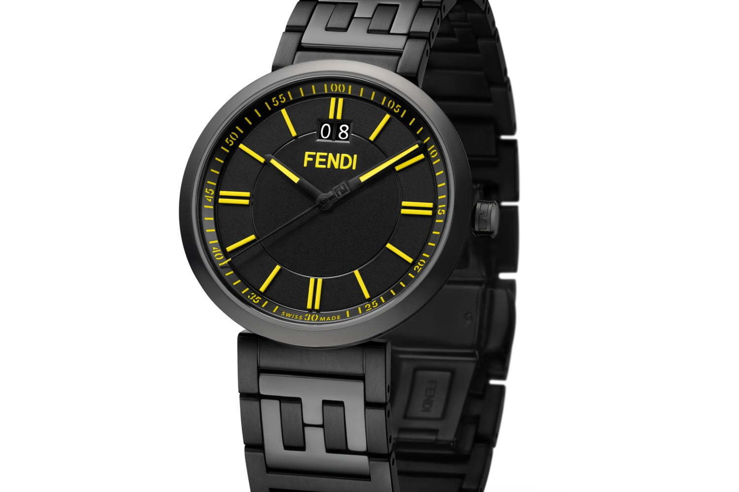 フェンディの新作メンズ腕時計「フォーエバー フェンディ」“FF”ロゴを 
