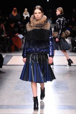 sacai 2013-14年秋冬コレクション - 新鮮なボリュームバランスで魅せるMIXフェミニン｜写真59