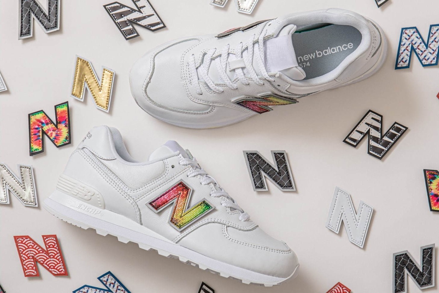 ニューバランス「ML574」からNロゴが取替えられる日本限定モデル