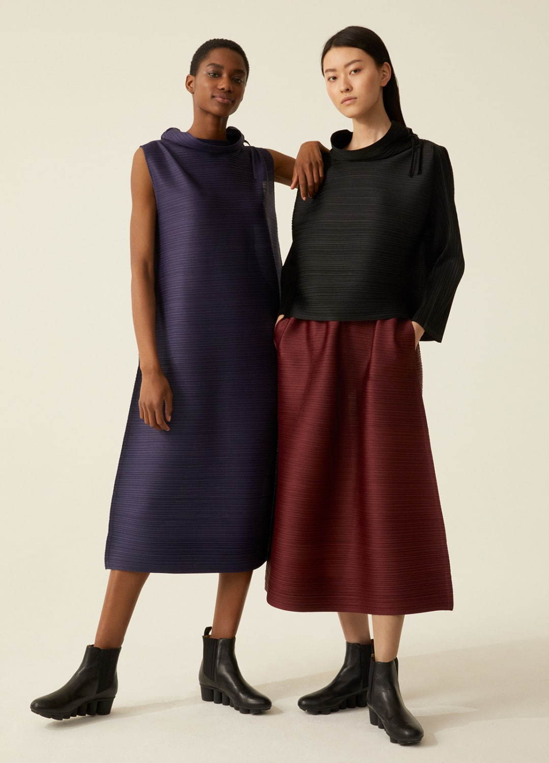 PLEATS PLEASE サークルスカート プリーツプリーズ イッセイミヤケ-