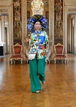 ドルチェ＆ガッバーナ アルタ モーダ 2020-21秋冬コレクション、美しい土地へ旅に出る｜写真33