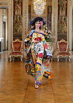 ドルチェ＆ガッバーナ アルタ モーダ 2020-21秋冬コレクション、美しい土地へ旅に出る｜写真44