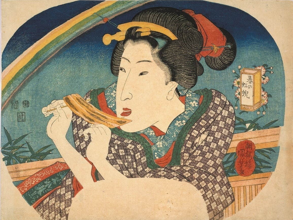 グランド ハイアット 東京 浮世絵 抹茶バーガーやアフタヌーンティー おいしい浮世絵展 とコラボ ファッションプレス グランド ハイアット 東京 浮世絵 抹茶バーガーやアフタヌーンティー おいしい浮世絵展 とコラボ ファッションプレス