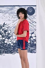 プチバトー“日本の切手”ポケット付きTシャツ＆枝モチーフワンピ、気鋭デザイナーとコラボ｜写真29