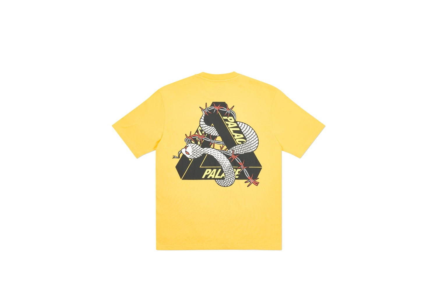 パレス スケートボードの新作Tシャツ、“蛇”“有刺鉄線”を纏ったロゴを配して - 全8色で展開｜写真16