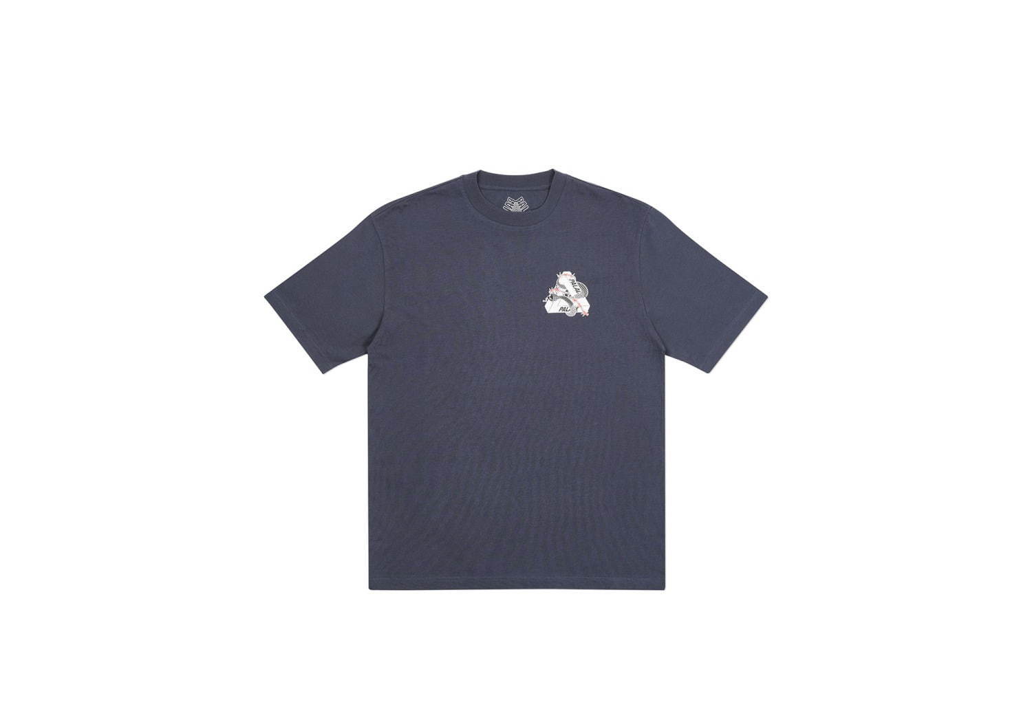 パレス スケートボードの新作Tシャツ、“蛇”“有刺鉄線”を纏ったロゴを配して - 全8色で展開｜写真9