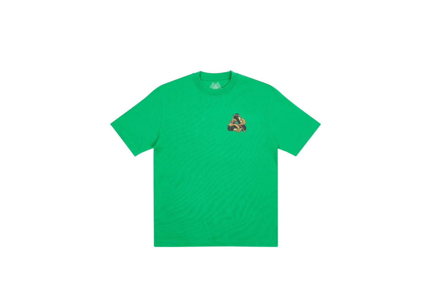 パレス スケートボードの新作Tシャツ、“蛇”“有刺鉄線”を纏ったロゴを配して - 全8色で展開｜写真7
