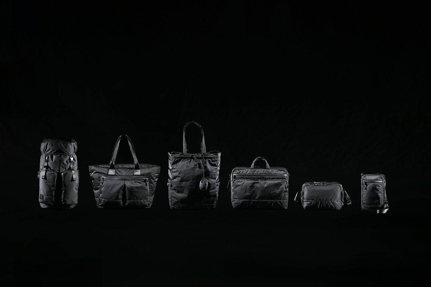 ラミダス「ブラックビューティー」オールブラックの新作バッグ、ヘッド・ポーターの人気シリーズを再構成 | 写真