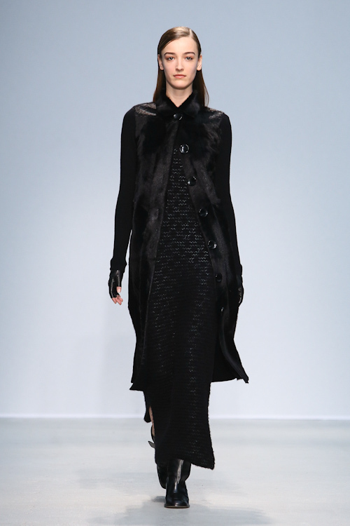 アリュード(ALLUDE) 2013-14年秋冬ウィメンズ&メンズコレクション シルエット - 写真33