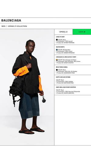 バレンシアガ(BALENCIAGA) 2021年春ウィメンズ&メンズコレクション  - 写真38