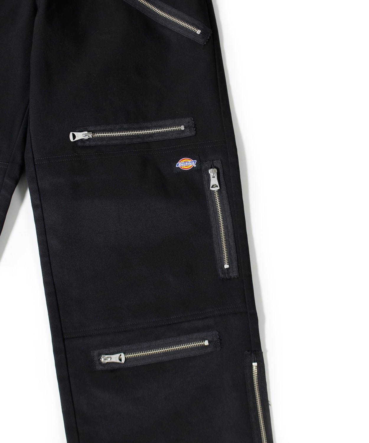 マイン×ディッキーズのコラボパンツ、フロント＆バックにジップを配したボンテージ風パンツ｜写真3