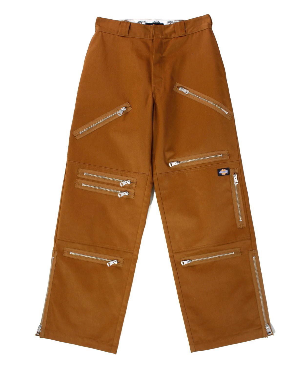 マイン×ディッキーズのコラボパンツ、フロント＆バックにジップを配したボンテージ風パンツ｜写真8