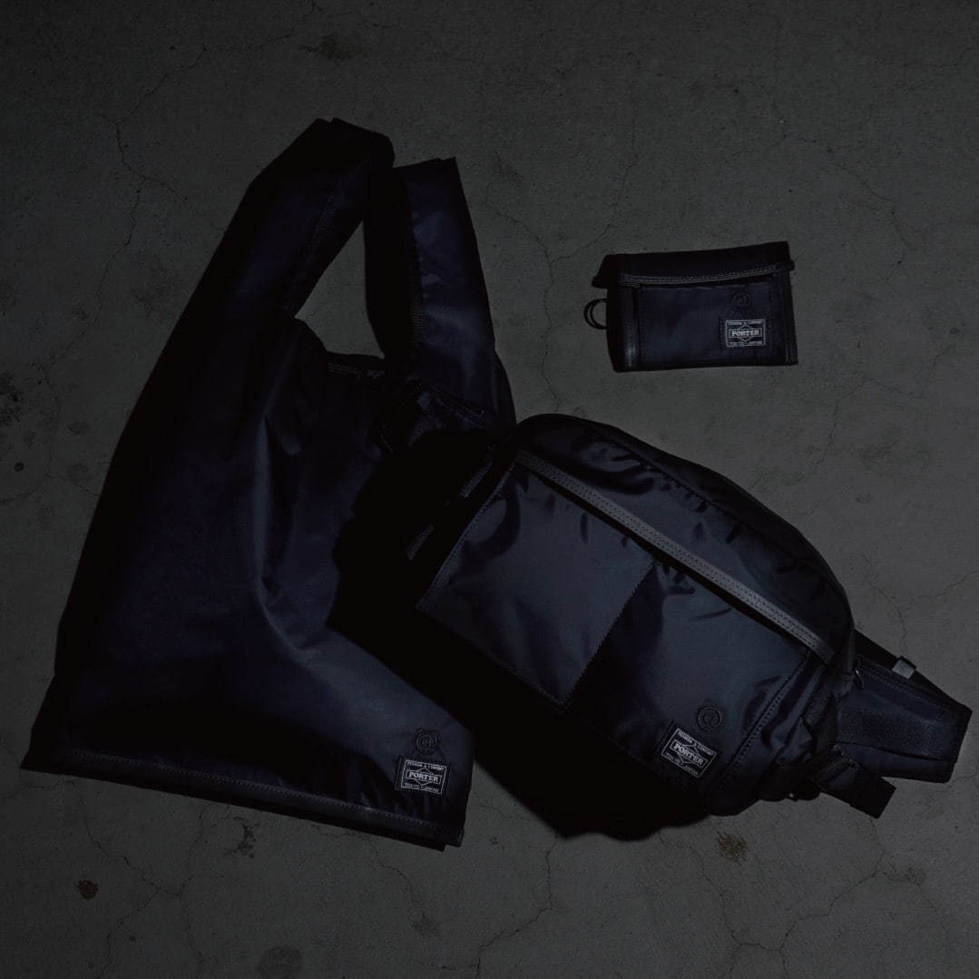ポーター×ベアブリックのウェストバッグ＆ショッピングバッグ、暗闇で際立つリフレクティブ素材採用｜写真8